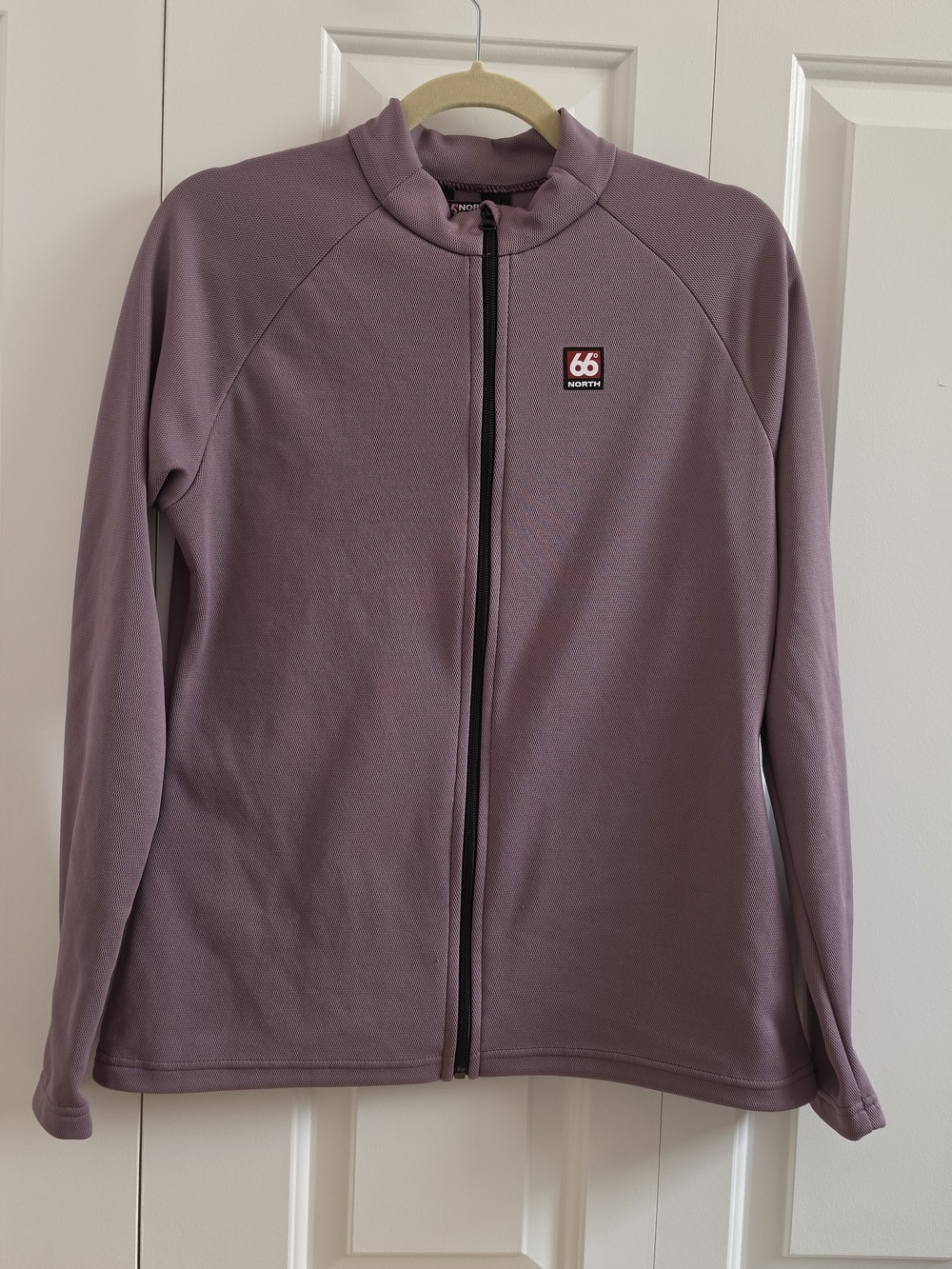 66°North Women's Mauve Full-Zip Jacket With Fleece Lining